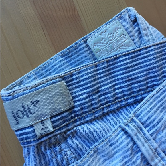 Jolt Denim - 👖Jolt👖 Faded Striped Slim Jeans